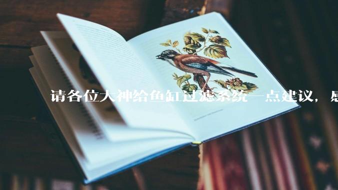 请各位大神给鱼缸过滤系统一点建议，感觉进水口的吸力不够，花篮还总停止转动。?